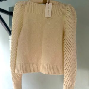 NWT LoveShackFancy Rosie Sweater Size XS